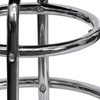 image:imageFlash Furniture Bruno 2 Pack Double Ring Chrome Barstool with Black SeatRed