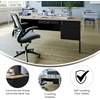 image:imageFlash Furniture Cambridge Right Side Single Pedestal Desk with 3 Locking Drawers Commercial Grade Teachers or Office Desk 30x60 Metal Frame White OakBlackWhite Oak