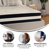 image:imageFlash Furniture Capri Comfortable Sleep 10 Hybrid Pocket Spring and Foam Mattress in a Box Foam Pocket Spring Hybrid Mattress QueenKing