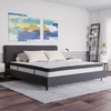 image:imageFlash Furniture Capri Comfortable Sleep 10 Hybrid Pocket Spring and Foam Mattress in a Box Foam Pocket Spring Hybrid Mattress QueenKing