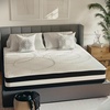 image:imageFlash Furniture Capri Comfortable Sleep 10 Hybrid Pocket Spring and Foam Mattress in a Box Foam Pocket Spring Hybrid Mattress QueenKing