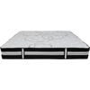 image:imageFlash Furniture Capri Comfortable Sleep 10 Hybrid Pocket Spring and Foam Mattress in a Box Foam Pocket Spring Hybrid Mattress QueenKing