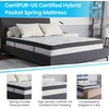 image:imageFlash Furniture Capri Comfortable Sleep 10 Hybrid Pocket Spring and Foam Mattress in a Box Foam Pocket Spring Hybrid Mattress QueenQueen