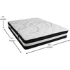 image:imageFlash Furniture Capri Comfortable Sleep 10 Hybrid Pocket Spring and Foam Mattress in a Box Foam Pocket Spring Hybrid Mattress QueenQueen