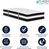 image:imageFlash Furniture Capri Comfortable Sleep 10 Hybrid Pocket Spring and Foam Mattress in a Box Foam Pocket Spring Hybrid Mattress QueenTwin