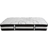 image:imageFlash Furniture Capri Comfortable Sleep 10 Hybrid Pocket Spring and Foam Mattress in a Box Foam Pocket Spring Hybrid Mattress QueenTwin