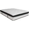 image:imageFlash Furniture Capri Comfortable Sleep 12 Hybrid Pocket Spring and Foam Mattress in a Box Foam Pocket Spring Hybrid Mattress for Pressure Relief QueenFull