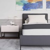 image:imageFlash Furniture Capri Comfortable Sleep 12 Hybrid Pocket Spring and Foam Mattress in a Box Foam Pocket Spring Hybrid Mattress for Pressure Relief QueenTwin