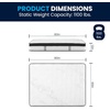 image:imageFlash Furniture Capri Comfortable Sleep 12 Hybrid Pocket Spring and Foam Mattress in a Box Foam Pocket Spring Hybrid Mattress for Pressure Relief QueenQueen