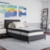 image:imageFlash Furniture Capri Comfortable Sleep 12 Hybrid Pocket Spring and Foam Mattress in a Box Foam Pocket Spring Hybrid Mattress for Pressure Relief QueenTwin