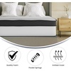 image:imageFlash Furniture Capri Comfortable Sleep 12 Hybrid Pocket Spring and Foam Mattress in a Box Foam Pocket Spring Hybrid Mattress for Pressure Relief QueenQueen