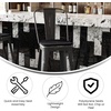 image:imageFlash Furniture Carly Commercial Grade 30 High Black Metal IndoorOutdoor Bar Height Stool with Back and Black Polystyrene Seat