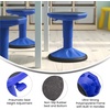 image:imageFlash Furniture Carter Adjustable Height Active Learning Stool for Classrooms Backless Wobble Stool with 360Degree Swivel 14  18 H BlueBlue