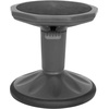 image:imageFlash Furniture Carter Adjustable Height Active Learning Stool for Classrooms Backless Wobble Stool with 360Degree Swivel 14  18 H BlueGrey