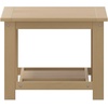 image:imageFlash Furniture Charlestown Two Tiered Commercial Grade Adirondack Coffee Table  Gray Finish Poly Resin Wood  AllWeather  Slatted Shelf DesignGreyNatural Cedar