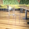 image:imageFlash Furniture Cheryl IndoorOutdoor Ghost Accent and Dining Chair with Contoured Seat Stackable Transparent Restaurant Chair Transparent Crystal1