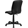image:imageFlash Furniture Clayton MidBack Purple Quilted Vinyl Swivel Task Office ChairBlack