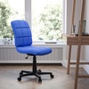 image:imageFlash Furniture Clayton MidBack Purple Quilted Vinyl Swivel Task Office ChairBlue