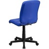image:imageFlash Furniture Clayton MidBack Purple Quilted Vinyl Swivel Task Office ChairBlue