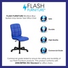image:imageFlash Furniture Clayton MidBack Purple Quilted Vinyl Swivel Task Office ChairBlue