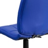 image:imageFlash Furniture Clayton MidBack Purple Quilted Vinyl Swivel Task Office ChairBlue