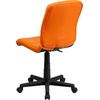 image:imageFlash Furniture Clayton MidBack Purple Quilted Vinyl Swivel Task Office ChairOrange