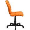 image:imageFlash Furniture Clayton MidBack Purple Quilted Vinyl Swivel Task Office ChairOrange