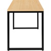 image:imageFlash Furniture Clifton Modern Office Computer Desk with Top and Bottom Storage Shelves Small Computer Desk for Home Office 28W BlackBlack