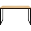 image:imageFlash Furniture Clifton Modern Office Computer Desk with Top and Bottom Storage Shelves Small Computer Desk for Home Office 28W BlackBlack
