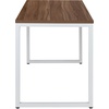 image:imageFlash Furniture Clifton Modern Office Computer Desk with Top and Bottom Storage Shelves Small Computer Desk for Home Office 28W BlackWalnut