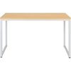image:imageFlash Furniture Clifton Modern Office Computer Desk with Top and Bottom Storage Shelves Small Computer Desk for Home Office 28W BlackWhite