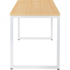 image:imageFlash Furniture Clifton Modern Office Computer Desk with Top and Bottom Storage Shelves Small Computer Desk for Home Office 28W BlackWhite