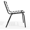 image:imageFlash Furniture Commercial Aluminum IndoorOutdoor Restaurant Stack Chair with Triple Slat BackBlack