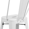 image:imageFlash Furniture Commercial Grade 24 High Black Metal IndoorOutdoor Counter Height Stool with Removable BackWhite