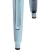 image:imageFlash Furniture Commercial Grade 30 High Backless Silver Metal IndoorOutdoor BarStool with Square SeatDistressed Greenblue