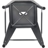 image:imageFlash Furniture Commercial Grade 30 High Backless Silver Metal IndoorOutdoor BarStool with Square SeatSilver Gray