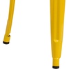 image:imageFlash Furniture Commercial Grade 30 High Backless Silver Metal IndoorOutdoor BarStool with Square SeatYellow