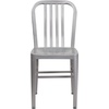 image:imageFlash Furniture Commercial Grade Black Metal IndoorOutdoor ChairSilver