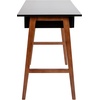 image:imageFlash Furniture Darla Computer Desk  White Home Office Desk with Storage Drawer  42 Long Writing Desk for BedroomBlackWalnut