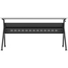 image:imageFlash Furniture Davis Commercial Nesting Flip Training Table HeavyDuty Steel Frame and YLegs Modesty Panel 1 Thick Tabletop 60 x 24 Gray TopGray FrameGray TopBlack Frame