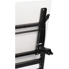 image:imageFlash Furniture Davis Commercial Nesting Flip Training Table HeavyDuty Steel Frame and YLegs Modesty Panel 1 Thick Tabletop 60 x 24 Gray TopGray FrameWhite TopBlack Frame