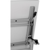 image:imageFlash Furniture Davis Commercial Nesting Flip Training Table HeavyDuty Steel Frame and YLegs Modesty Panel 1 Thick Tabletop 60 x 24 Gray TopGray FrameGray TopGray Frame
