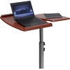 image:imageFlash Furniture Dunbar Angle and Height Adjustable Mobile Laptop Computer Table with Cherry Top