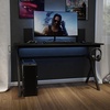 image:imageFlash Furniture Duncan Gaming Desk 4525 x 29 Computer Table Gamer Workstation with Headphone Holder and 2 Cable Management Holes Set of 1BlackBlack