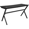 image:imageFlash Furniture Duncan Gaming Desk 4525 x 29 Computer Table Gamer Workstation with Headphone Holder and 2 Cable Management Holes Set of 1BlackBlack