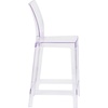 image:imageFlash Furniture Emilie Ghost Counter Stool with Square Back in Transparent Crystal1 Pack