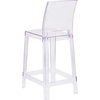image:imageFlash Furniture Emilie Ghost Counter Stool with Square Back in Transparent Crystal1 Pack
