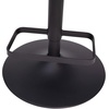 image:imageFlash Furniture Erik Contemporary Adjustable Height Barstool with Footrest and Rounded MidBack Upholstered Bar or Counter Height Stool WhiteChromeCharcoal FabricBlack Frame