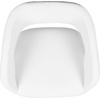 image:imageFlash Furniture Erik Contemporary Adjustable Height Barstool with Footrest and Rounded MidBack Upholstered Bar or Counter Height Stool WhiteChromeWhite VinylGold Frame