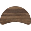 image:imageFlash Furniture Eve Sit to Stand Mobile Laptop DeskSpeakers Lectern with Wheels Modern HeightAdjustable Portable Standing Computer Desk BlackRustic Walnut